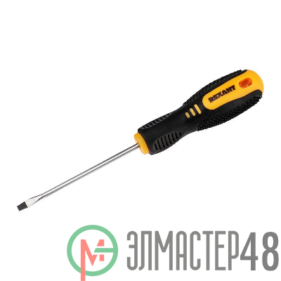 Отвертка шлицевая SL 3х75мм двухкомпонентная рукоятка Rexant 12-4721