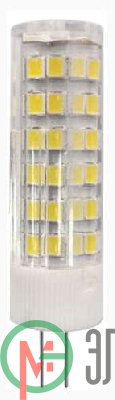 Лампа светодиодная JC-7w-220V-corn ceramics-827-G4 560лм ЭРА Б0027859