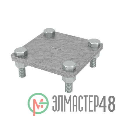 Соединитель полоса-полоса 25-40мм с разделит. пластиной 80х70мм DKC NG3105