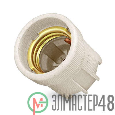 Патрон электрич. E27 керамич. подвесной 4А 250В с этикеткой UNIVersal 5565341