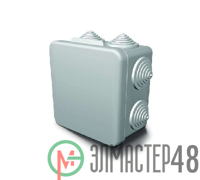 Коробка распр. ОП 100х100х55 IP54 ГУСИ С3В108 Евро