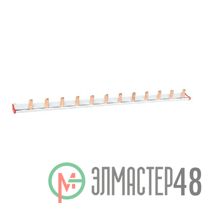 Шина соединительная типа PIN для 1-ф нагр. 63А 12 мод. PROxima EKF pin-01-63-12