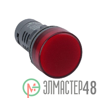 Лампа сигнальная монобл. SB7 22мм LED 24В DC красн. SE SB7EV04BP
