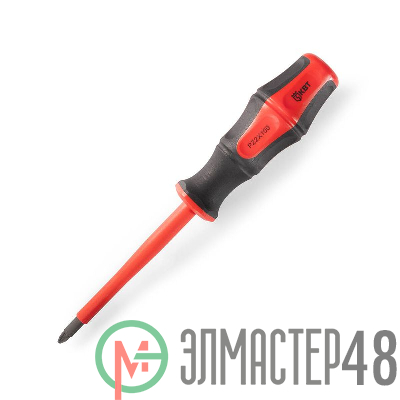 Отвертка диэлектрическая "Профи" PZ2х100 КВТ 78614