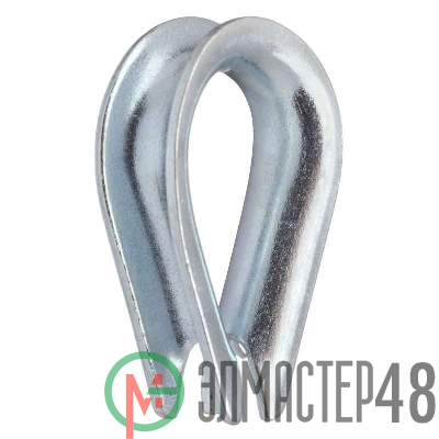 Коуш для канатов М4 DIN 6899 ZN Партнер 18762