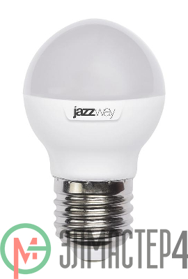 Лампа светодиодная PLED- SP G45 11Вт E27 4000К 230/50 JazzWay 5019362