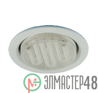 Светильник Montana 53 0 01 штампов. неповорот. GX53 белый ИТАЛМАК IT8296