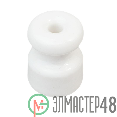 Изолятор ОП керамика бел. (уп.50шт) Bironi R1-551-01-50