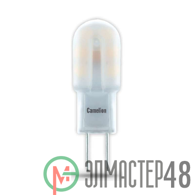 Лампа светодиодная LED1.5-JC/845/G4 1.5Вт капсульная 4500К бел. G4 120лм 12В Camelion 12022
