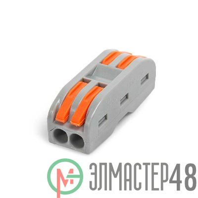 Клемма проходная СМК 222-2412 КВТ 87636