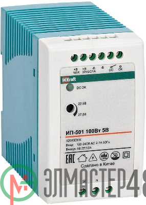 Источник питания импульсный 60Вт 36В 1.7А ИП-501 DEKraft 52081DEK