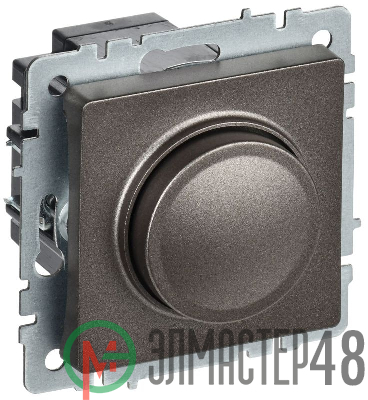 Светорегулятор СП BRITE пов-наж. 600Вт СС10-1-0-БрТБ бр. IEK BR-D20-0600-K45