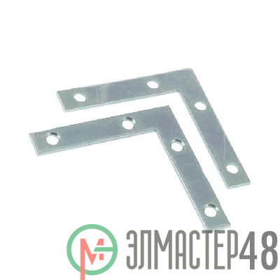 Уголок оконный плоский 40х40х10х1.5мм желт. Tech-Krep/Zitar 148318