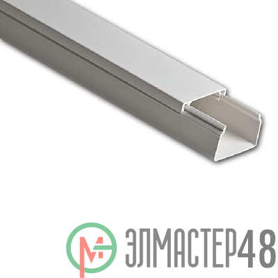 Кабель-канал 40х25 L2000 пластик бел. Рувинил РКК-40х25
