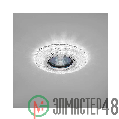 Светильник Emilia LED 51 4 70 декор. огран. полимер. со светодиод. подсвет. MR 16 прозр. ИТАЛМАК IT8680
