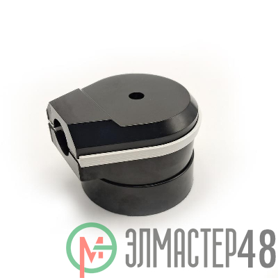 Разъем РШ-ВШ ОП 32А 250В 2P+PE кругл. черн. TOKOV ELECTRIC TKL-OVOP-2P+PE-C05