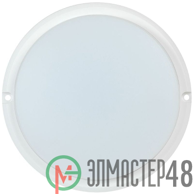 Светильник светодиодный ДПО 4001 8Вт 4000К IP54 круг бел. ИЭК LDPO0-4001-8-4000-K01