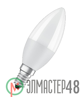 Лампа светодиодная LED Value LVCLB75 10SW/865 230В E14 10х1 RU OSRAM 4058075579262
