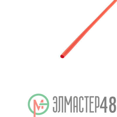 Трубка термоусадочная 3.0/1.5 1м красн. (уп.50шт) REXANT 20-3004