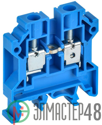 Колодка клеммная CTS ARMAFIX 6кв.мм син. IEK YCT10-00-K07-006
