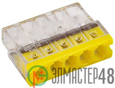 Клемма строительно-монтажная СМК 772-205 IEK UKZ30-205-001