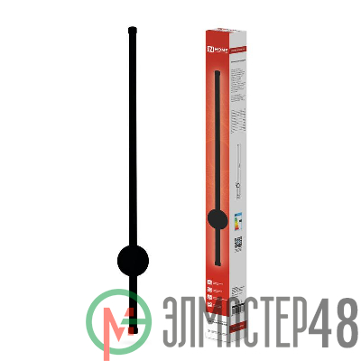 Светильник светодиодный ESTETIKA ART-80B-40BL 15Вт 4000К 1050лм 230В 800х60х98 черн. IN HOME 4690612054421