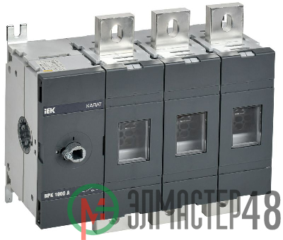 Выключатель-разъединитель ВРК 3п 1000А без рукоятки KARAT IEK KA-VR10-3-1000