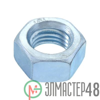 Гайка шестигранная М24 DIN 934 класс прочн. 4.8. цинк. пакет (уп.10шт) СТРОЙМЕТИЗ UTORM3030138