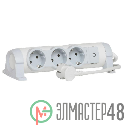 Удлинитель 3х1.5м с заземл. 16А IP20 "Комфорт" Leg 694621