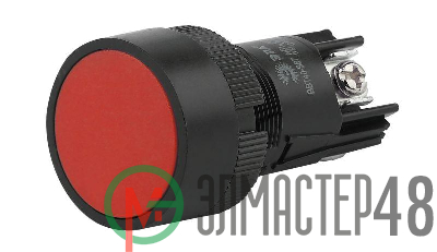 Кнопка SB-7 Стоп красн. 1з+1р d22мм/240В BBT40-SB7-K04E ЭРА Б0045660