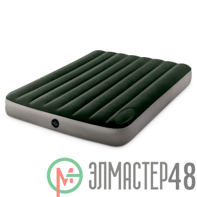 Матрас надувной 137х191х25см+встр. ножной насос (64762) INTEX 6941057418469