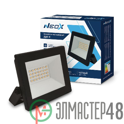 Прожектор светодиодный ДДО-8 20Вт 230В 6500К 2100лм 105лм/Вт IP65 NEOX 4690612034010
