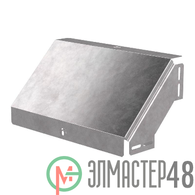 Угол вертикальный внешн. 90град. 400х100 с крышкой Стандарт Промрукав PR16.0585