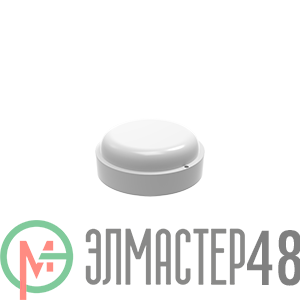 Светильник светодиодный ЖКХ LITE D140х48 8Вт 700лм 6500К 200-240В IP65 круг бел. Gauss 126418308
