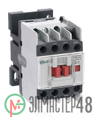 Контактор КМ-103 18А 220В АС3 1НО+1НЗ SchE 22113DEK