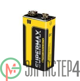 Элемент питания солевой S 6F22 (уп.1шт) Supermax SUP6F22