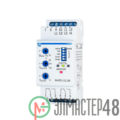 Реле напряжения РНПП-311М 3ф НовАтек-Электро 3425601311