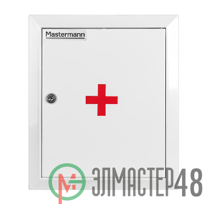 Шкаф аптечный навесной 280х330х140мм IP31 Mastermann 00-00015179