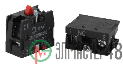 Блок контактный 1р для LAY5 BDK11E ЭРА Б0045692