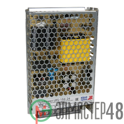 Блок питания панельный OptiPower LRS 150-24 6.5A КЭАЗ 328883