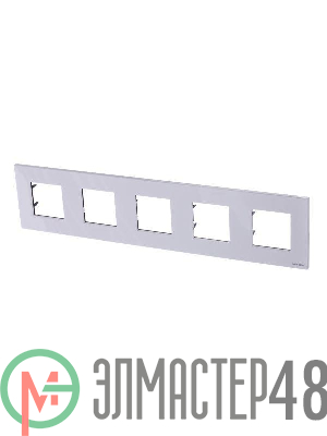 Рамка 5-м 10мод. Zenit бел. ABB 2CLA227500N1101