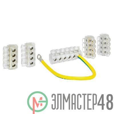 Комплект клеммников SV15.5 4хKE10.1+1хKE10.3 (Al 10-35/Cu 1.5-25) для сетей уличного освещения PROxima EKF sv-15.5