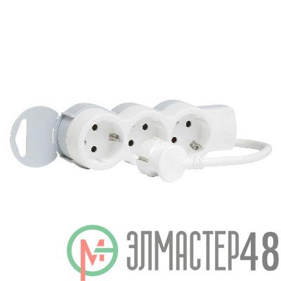 Удлинитель 3х1.5м с заземл. 16А IP20 "Стандарт" Leg 695001