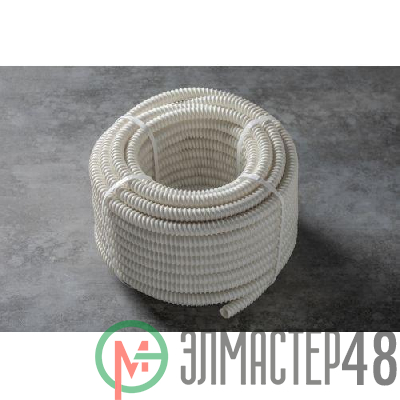 Шланг дренажный армированный внутренний d16 бел. (уп.30м) Эра Б0062537