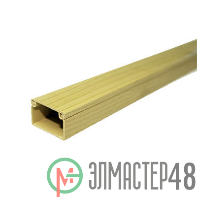 Кабель-канал 25х16 L2000 пластик с двойным замком сосна УралПак КК-3125016-084
