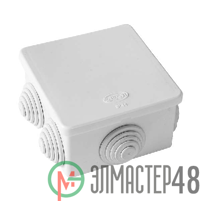 Коробка распр. ОП 80х80х40 IP54 бел. ГУСИ С3В86 Б Евро