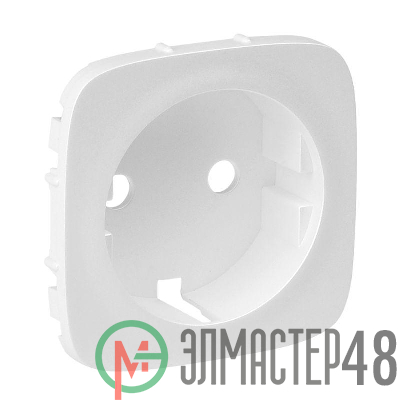 Панель лицевая Valena Allure для розетки 2К+З бел. Leg 755205
