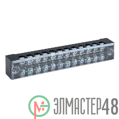 Терминал клеммный TB-1512 до 1.5кв.мм 15А 12 клеммных пар EKF tb-1512