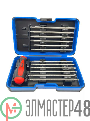 Отвертка торцевая Smart с набором насадок в кейсе (уп.12шт) Felo 06091346