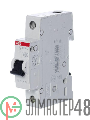 Выключатель автоматический модульный 1п C 6А 4.5кА SH201L C6 ABB 2CDS241001R0064